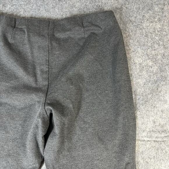 J Jill Ponte Leggings Womens XL Heather Gray Stretch Career Pull On Pant - Picture 7 of 9